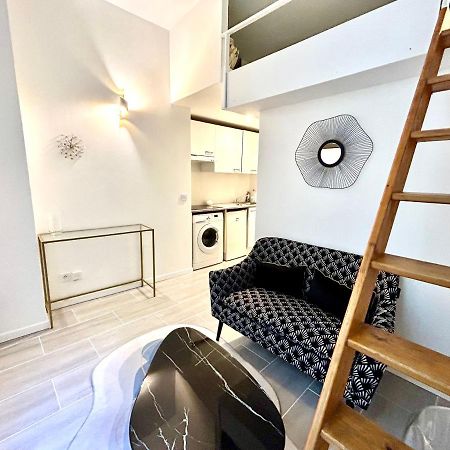 Studio At 1 Min From The Main Street Apartamento Niza Exterior foto